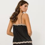 TOP LENCERO MIL RAYAS. BLACK