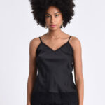 TOP LENCERO T1029AP TIRANTES FINOS. BLACK