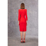 VESTIDO CORTO 99537 ENTALLADO