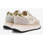 DEPORTIVA BIG LACE PLATAFORMA FORRADA EN GUIPUR. BLANCA