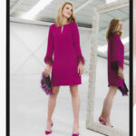 VESTIDO 99034 RECTO ESCOTE A PICO
