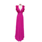 CON LA ESPALDA DESCUBIERTA. FUCSIA