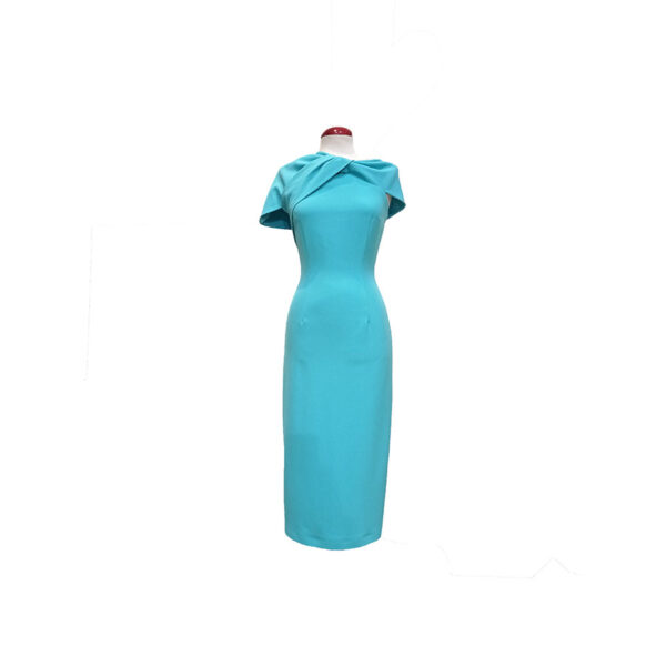 VESTIDO LÁPIZ LARGO MIDI