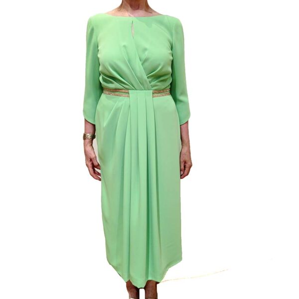 VESTIDO LARGO MIDI