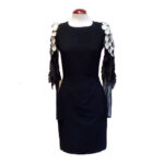 VESTIDO 95690 ENTALLADO