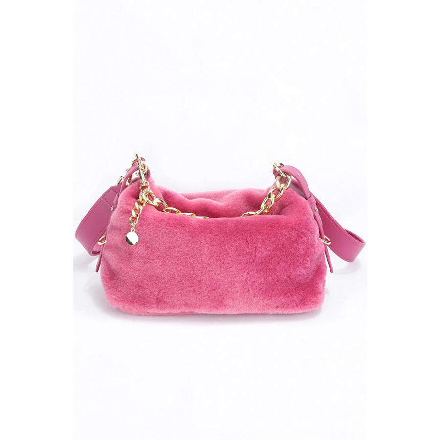 BOLSO DE PELUCHE FUCSIA BOLSO DE PELUCHE FUCSIA