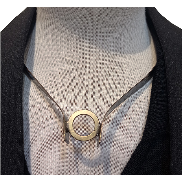COLLAR CHOCKER CON ARO COBRE COLLAR CHOCKER CON ARO COBRE