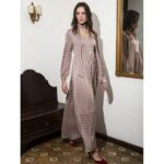 VESTIDO LARGO DIVA ROMANTIC A120FD013. PINK