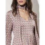 VESTIDO LARGO DIVA ROMANTIC A120FD013. PINK