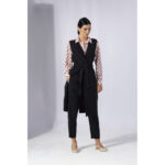 Chaleco largo  P172SJ140. Black