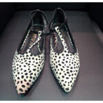 Bailarina estampada dalmata con tira Tstrap